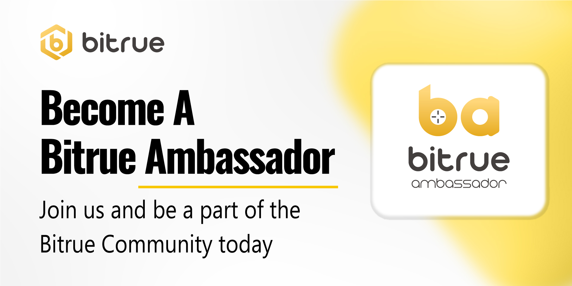 Join Our Community Ambassador Programme