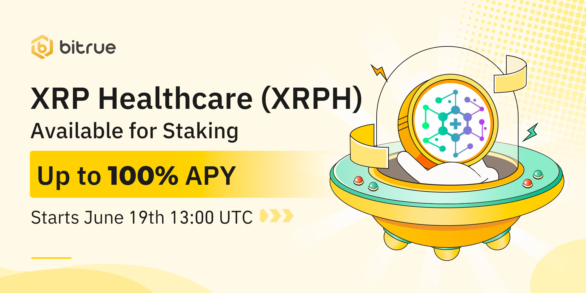 XPRH Staking Begins @ 100% APY – Bitrue FAQ