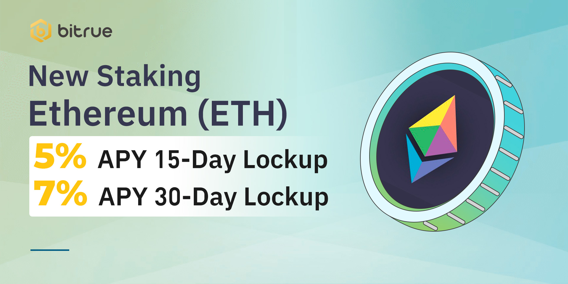 New Staking Pool Begins! Enjoy and earn up to 7% APY for ETH – Bitrue FAQ