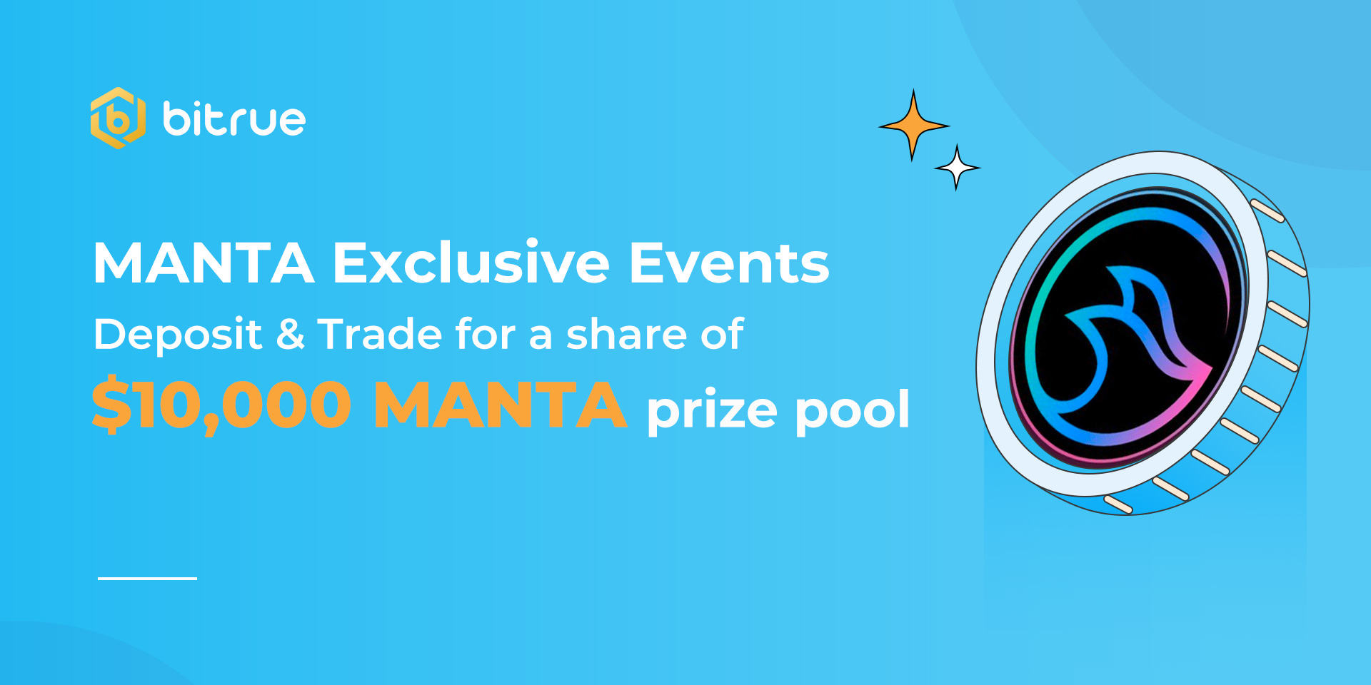Manta Network (MANTA) Exclusive Listing Event Share a MANTA grand