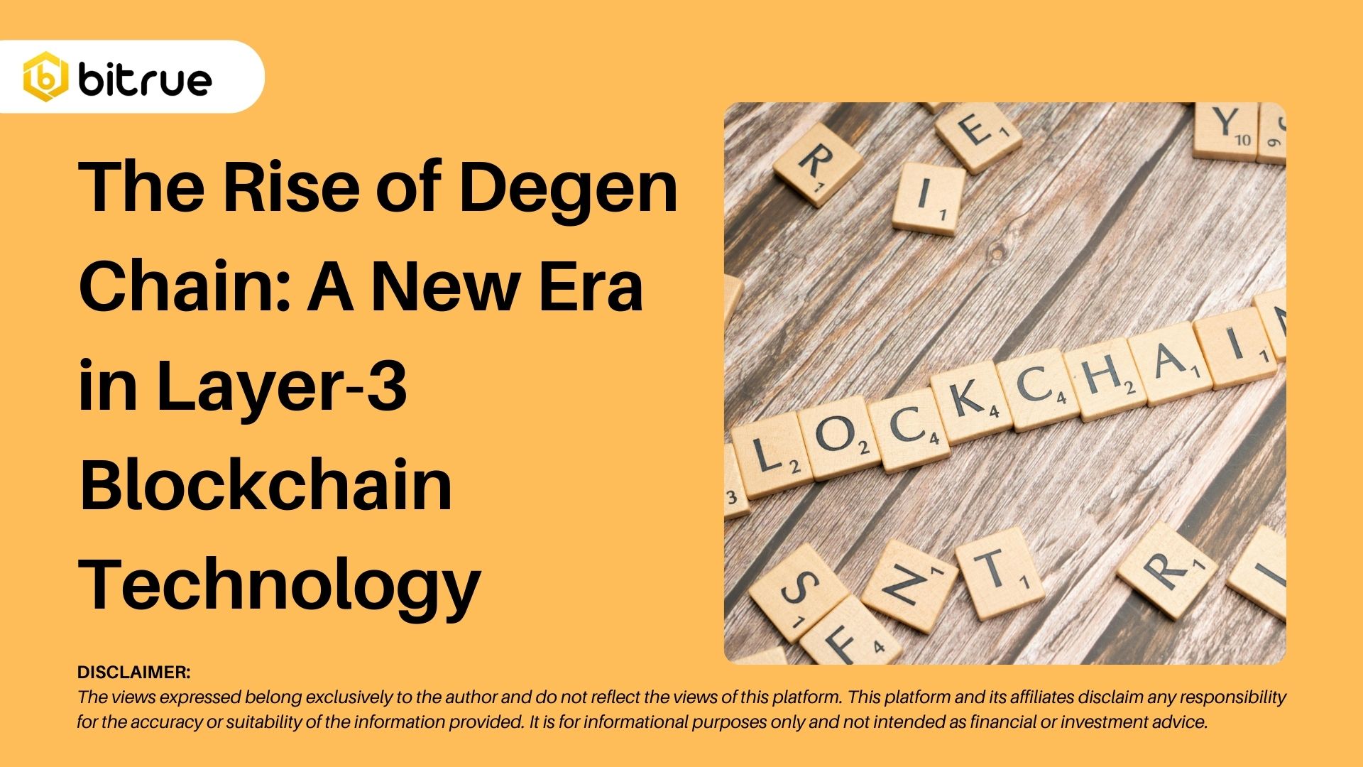 The Rise of Degen Chain: A New Era in Layer-3 Blockchain Technology –  Bitrue FAQ