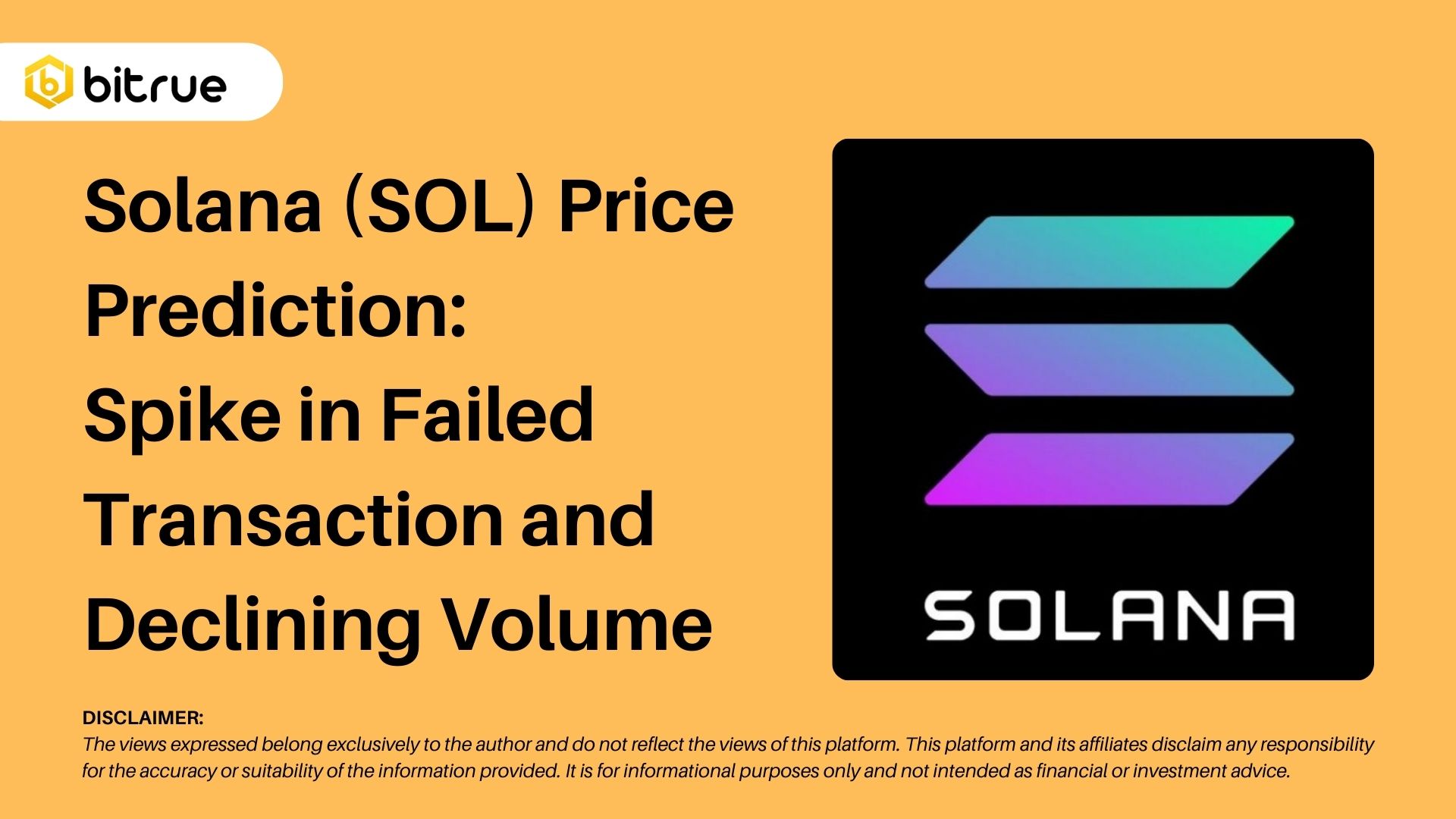 Solana (SOL) Price Prediction Spike in Failed Transaction and