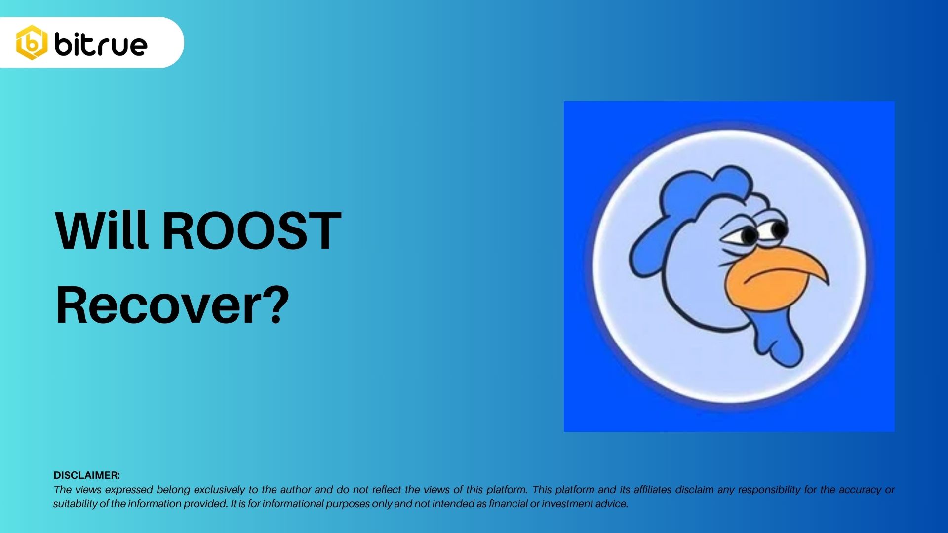 Is ROOST Preparing for a 150% Price Recovery? – Bitrue FAQ