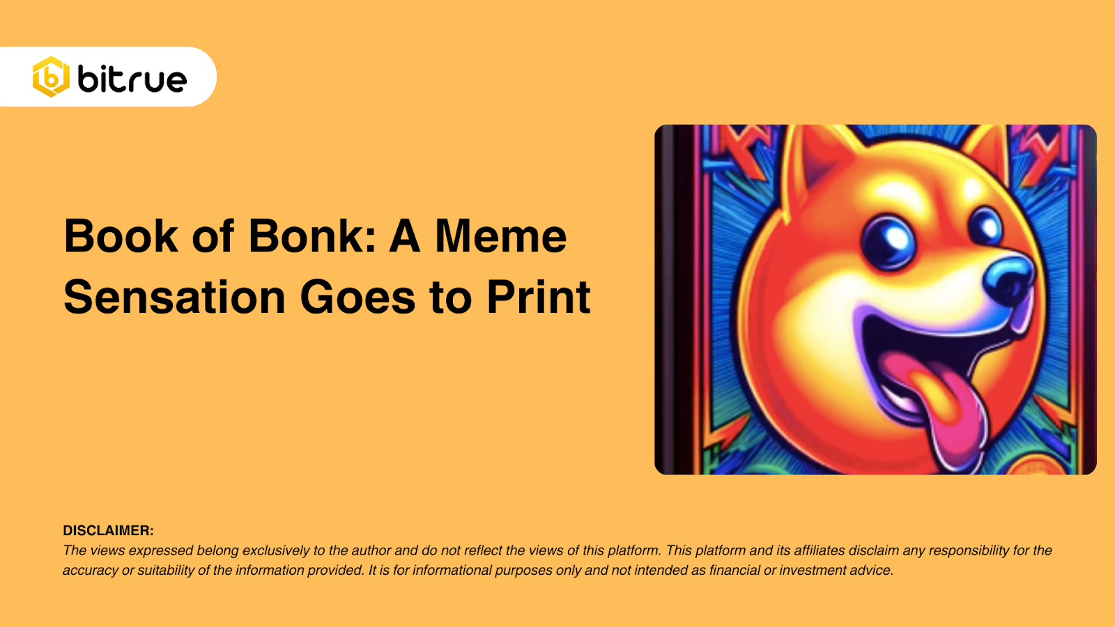 Book of Bonk: A Meme Sensation Goes to Print – Bitrue FAQ