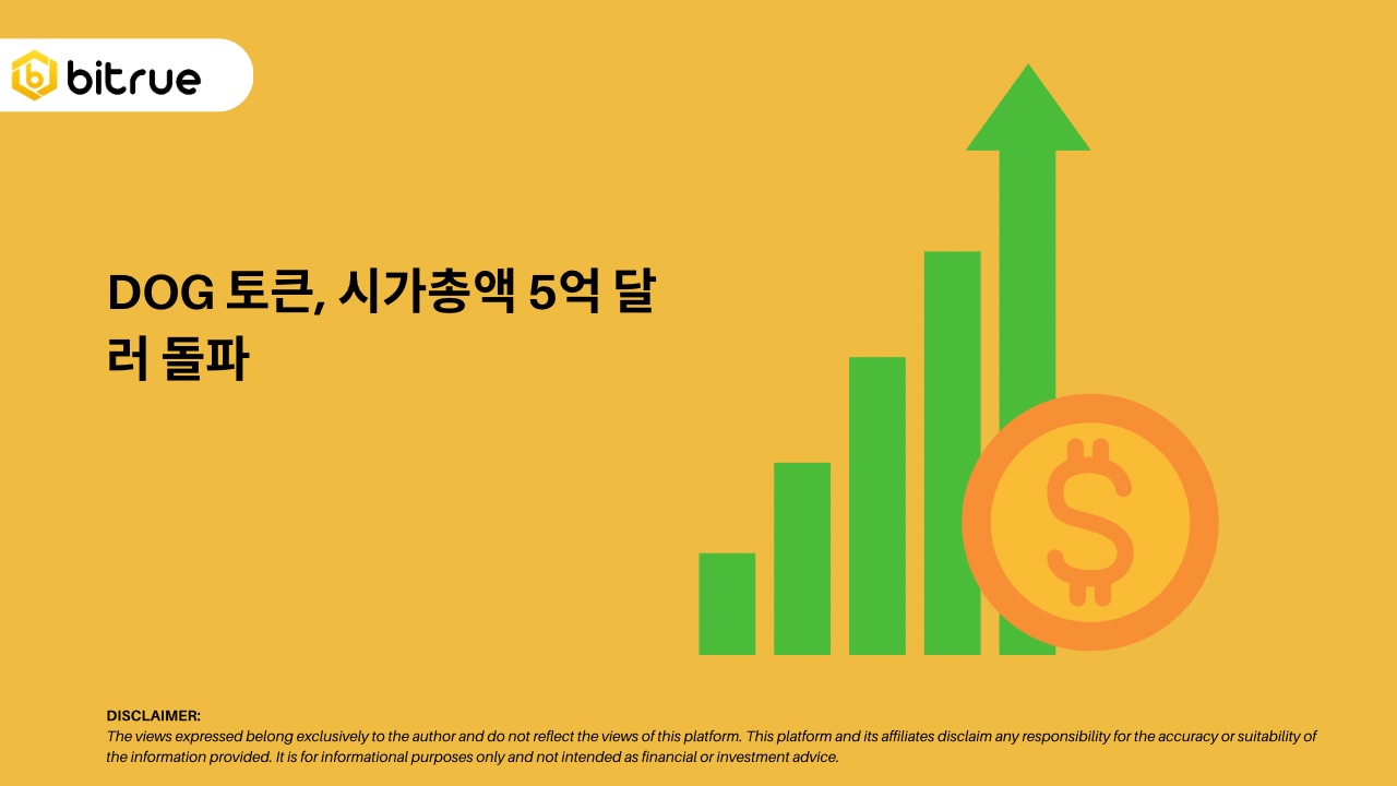 DOG 토큰, 시가총액 5억 달러 돌파 – Bitrue FAQ
