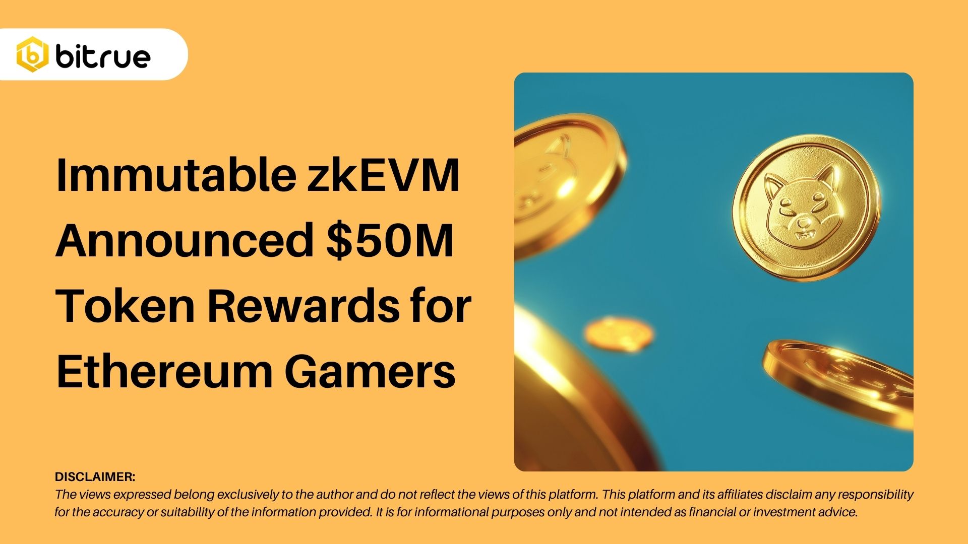 Immutable zkEVM Announced $50M Token Rewards for Ethereum Gamers – Bitrue  FAQ