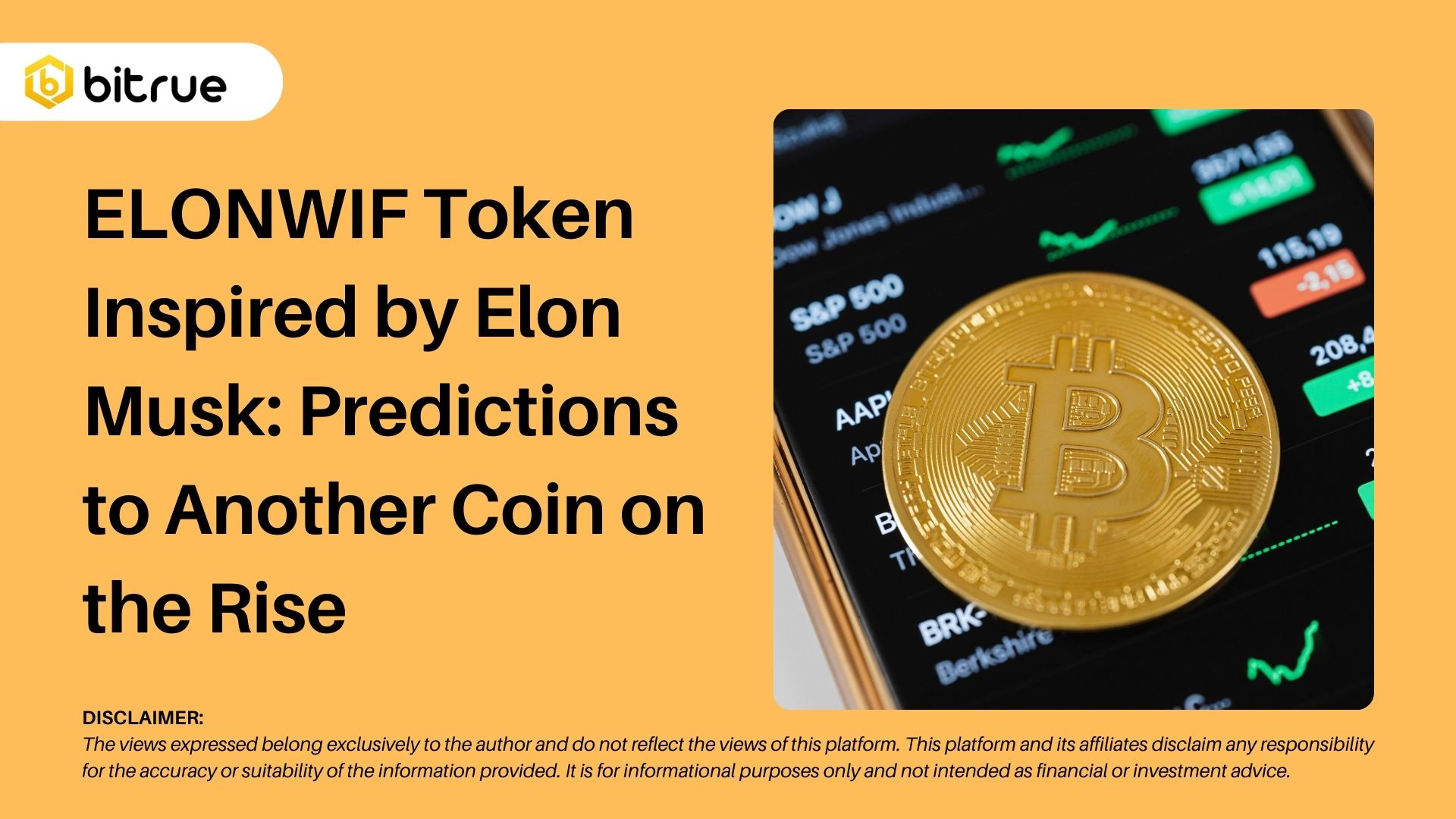 ELONWIF Token Inspired by Elon Musk: Predictions to Another Coin on the  Rise – Bitrue FAQ
