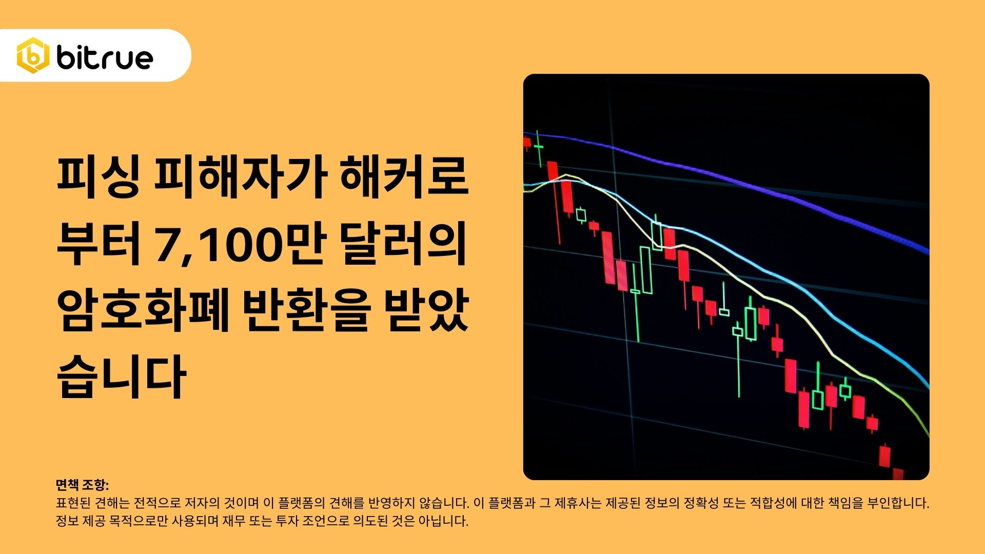 피싱 피해자가 해커로부터 7,100만 달러의 암호화폐 반환을 받았습니다 – Bitrue FAQ