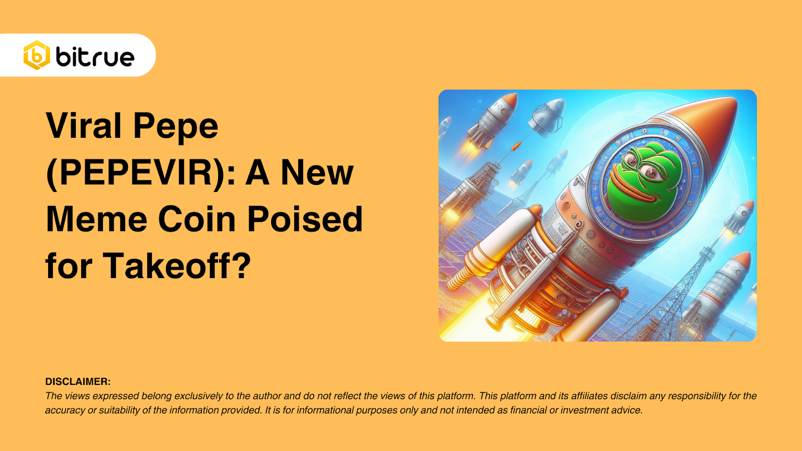 바이럴 페페(PEPEVIR): 이륙을 앞둔 새로운 밈 코인? – Bitrue FAQ