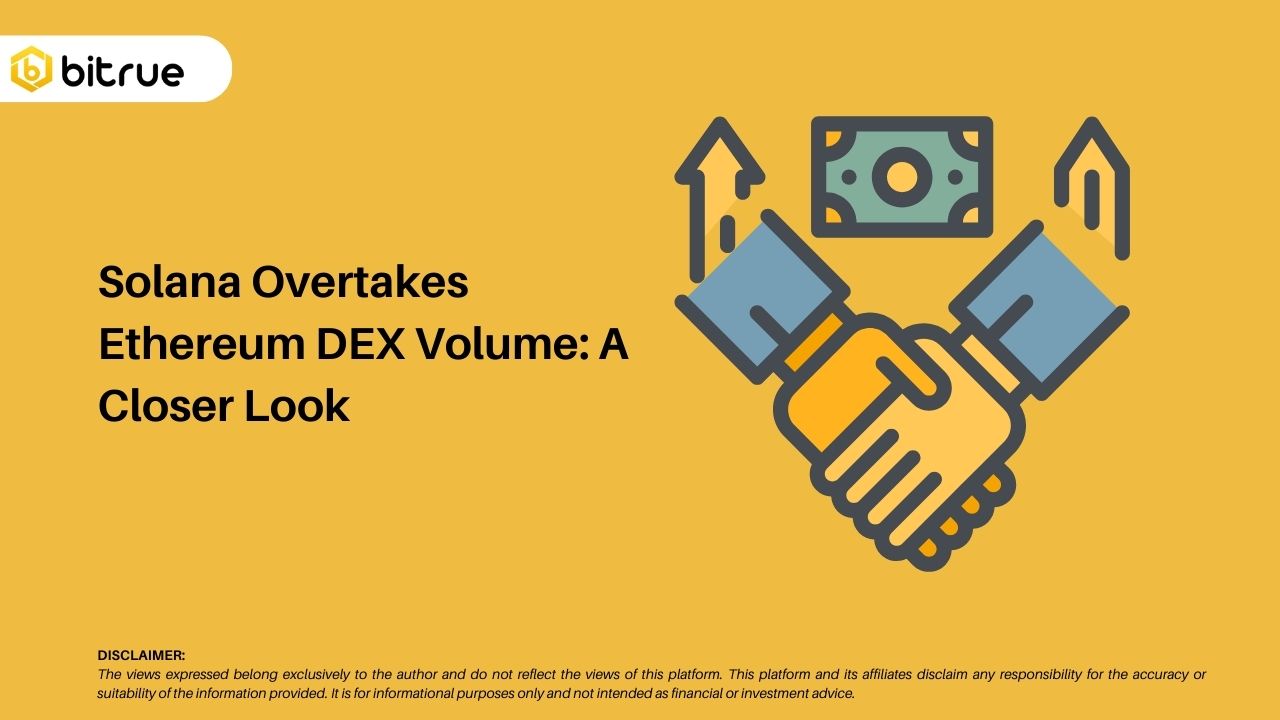 솔라나(Solana)가 이더리움 DEX 볼륨을 추월했습니다: 자세히 살펴보기 – Bitrue FAQ