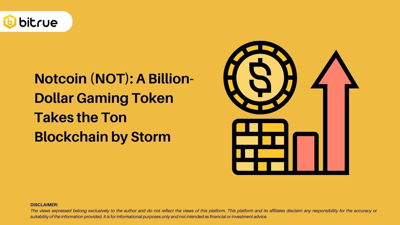 Notcoin(NOT): 수십억 달러 규모의 게임 토큰이 블록체인을 폭풍으로 몰아넣었습니다. – Bitrue FAQ