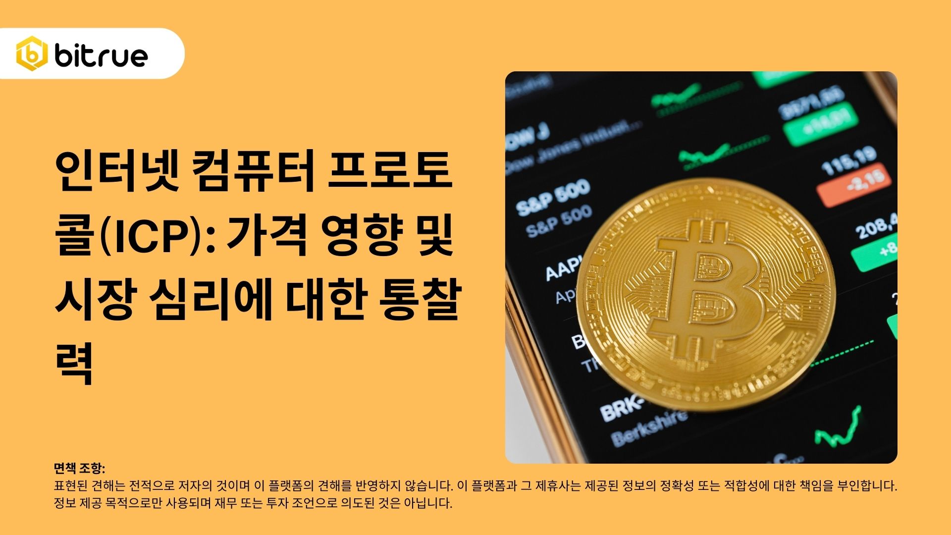 인터넷 컴퓨터 프로토콜(ICP): 가격 영향 및 시장 심리에 대한 통찰력 – Bitrue FAQ