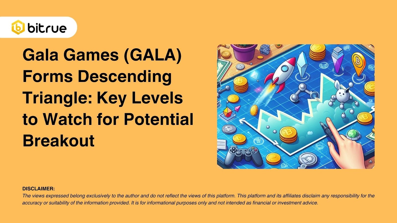 Gala Games (GALA) формирует нисходящий треугольник: ключевые уровни, за  которыми стоит следить на предмет потенциального прорыва – Bitrue FAQ