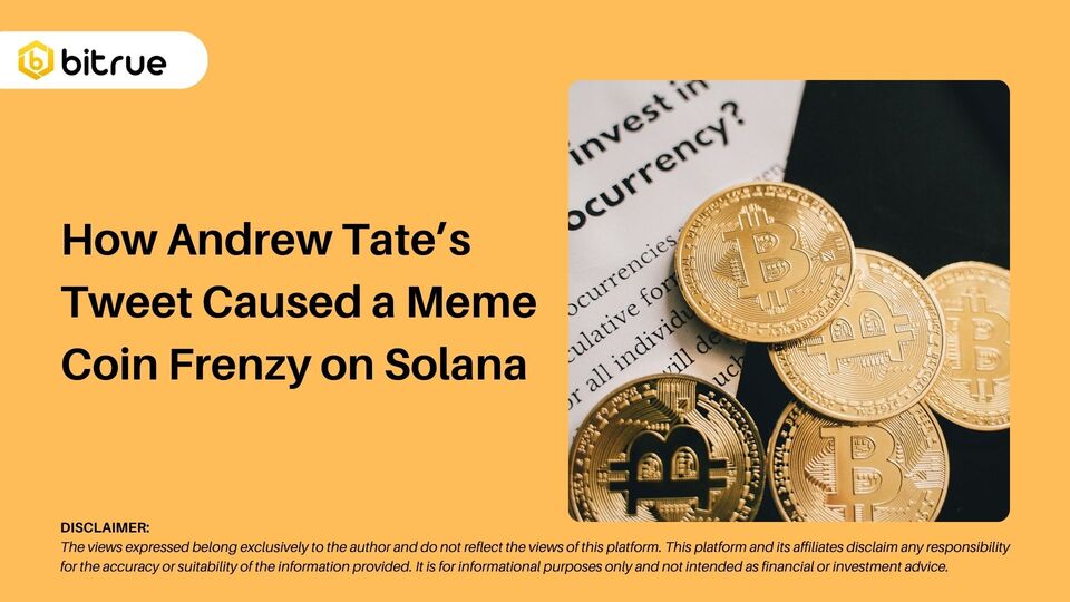 How Andrew Tate's Tweet Caused a Meme Coin Frenzy on Solana ...