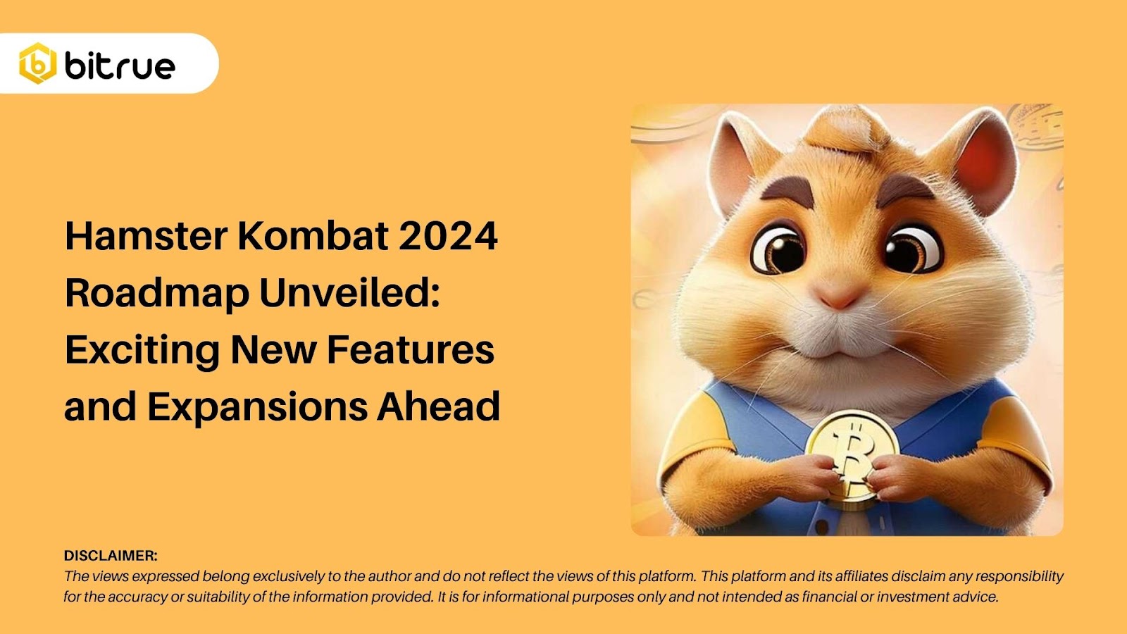 Обнародована дорожная карта Hamster Kombat 2024: впереди захватывающие  новые функции и расширения – Bitrue FAQ