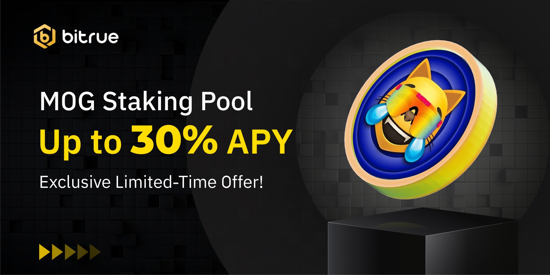 Mog Coin (MOG) STAKING: Earn Up to 30% APY – Bitrue FAQ