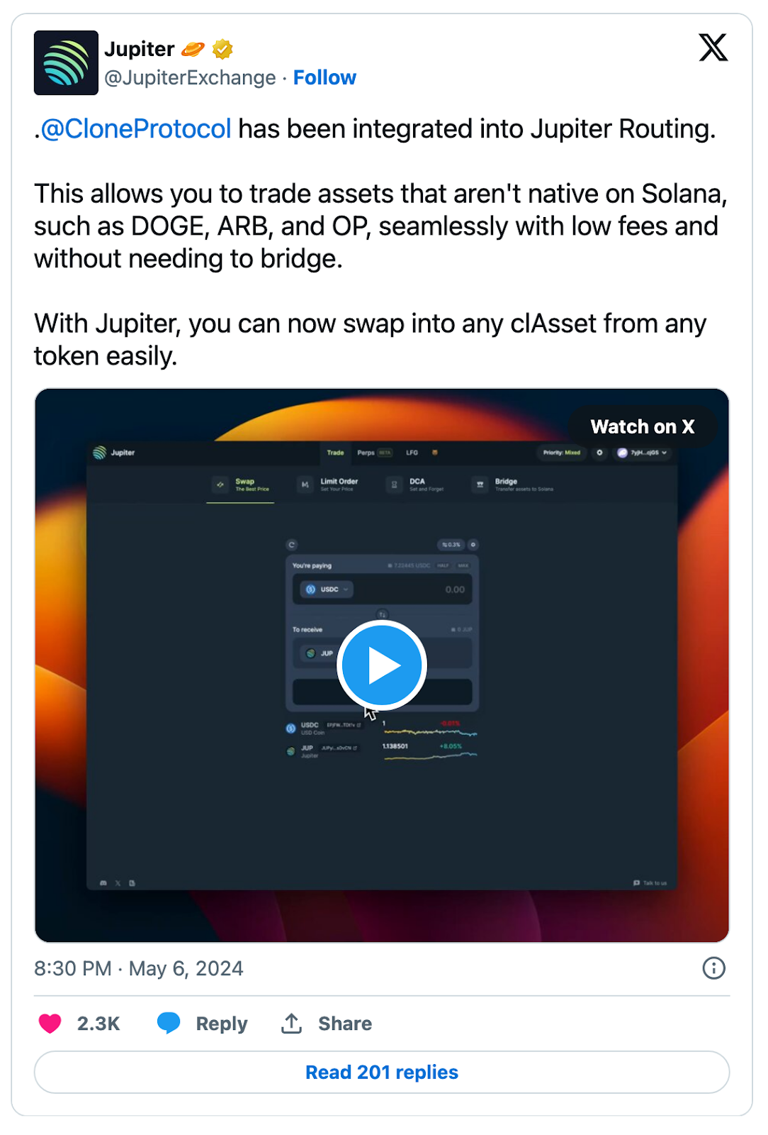 Jupiter의 클론 프로토콜 통합으로 Solana에서 DOGE와 BNB를 거래하세요 – Bitrue FAQ