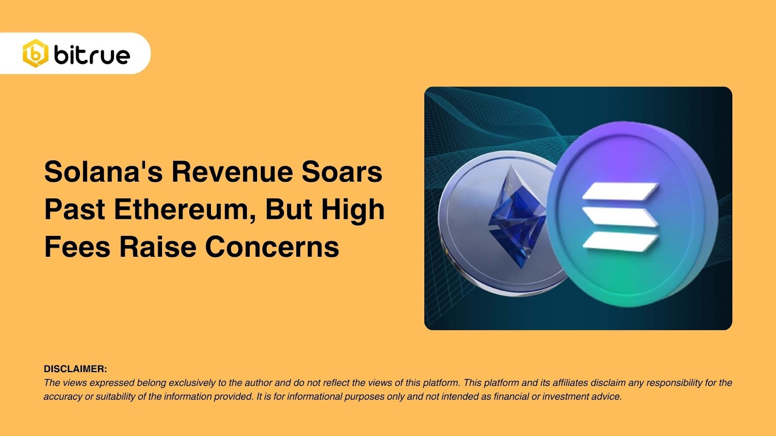 솔라나의 수익은 이더리움을 넘어 치솟았지만 높은 수수료는 우려를 불러일으킵니다 – Bitrue FAQ