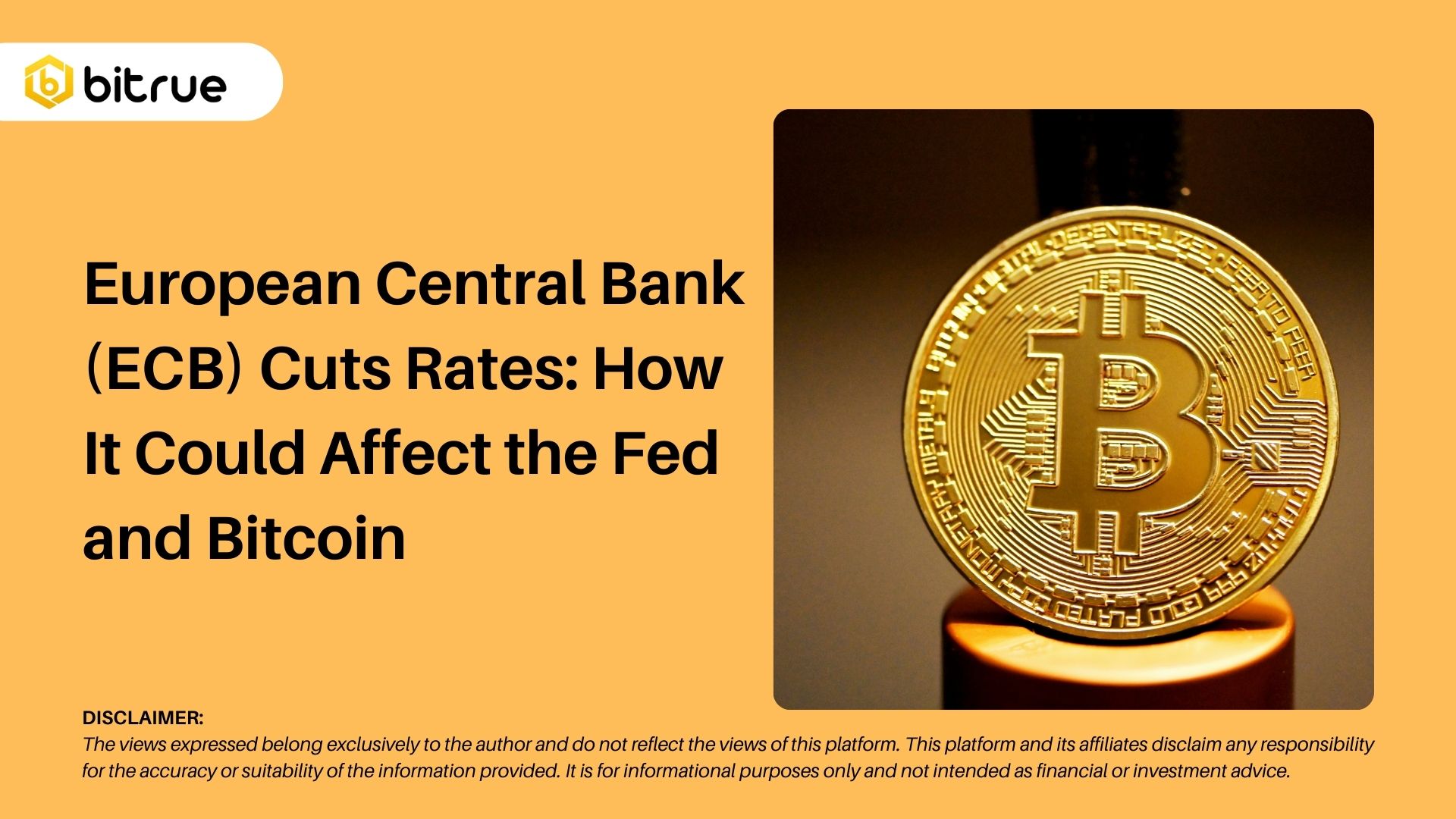 Europese Centrale Bank (ECB) verlaagt rente: hoe dit de Fed en Bitcoin kan  beïnvloeden – Bitrue FAQ