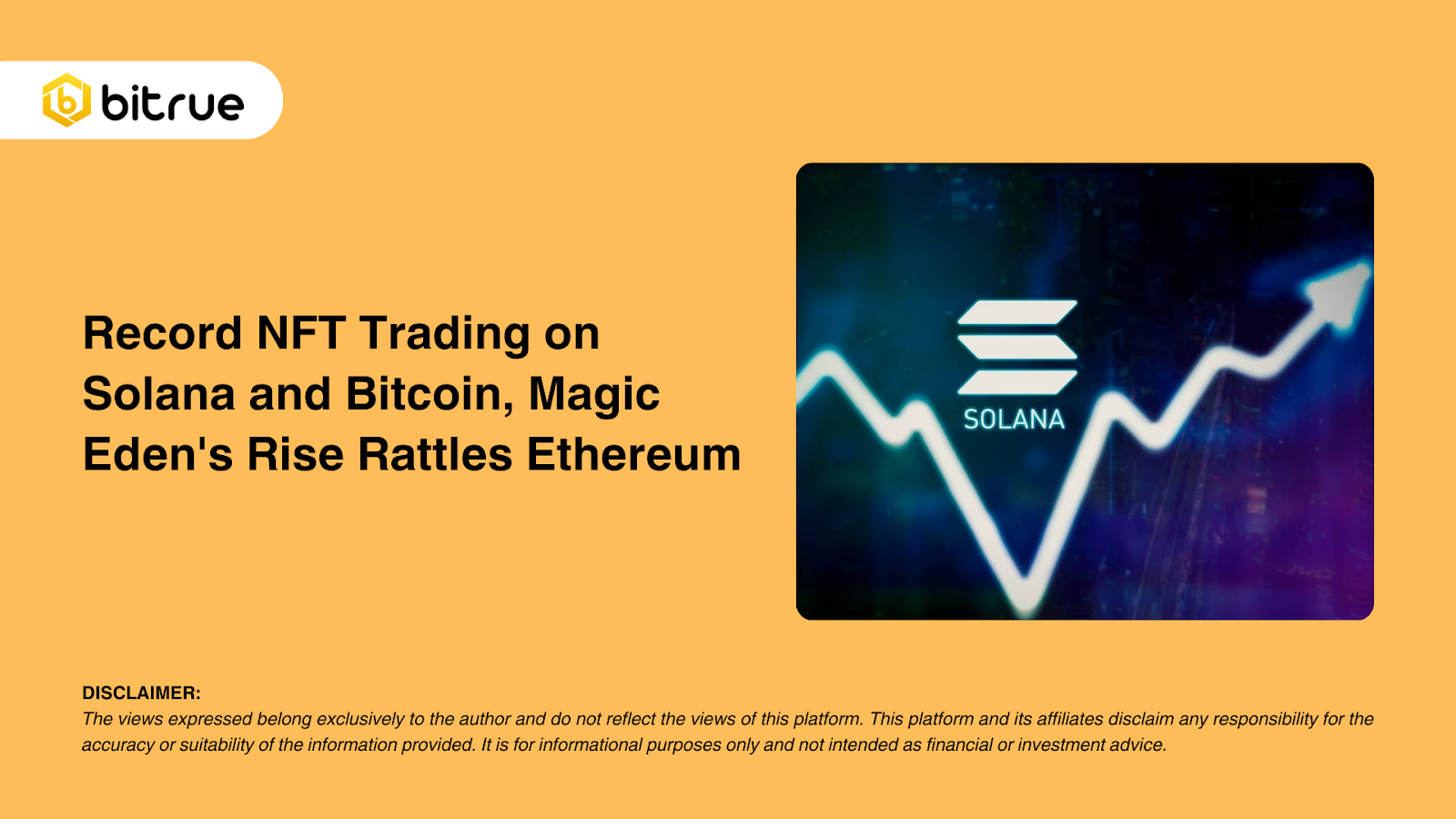 솔라나와 비트코인에서 NFT 거래 기록, 매직 에덴의 부상이 이더리움을 흔들다 – Bitrue FAQ