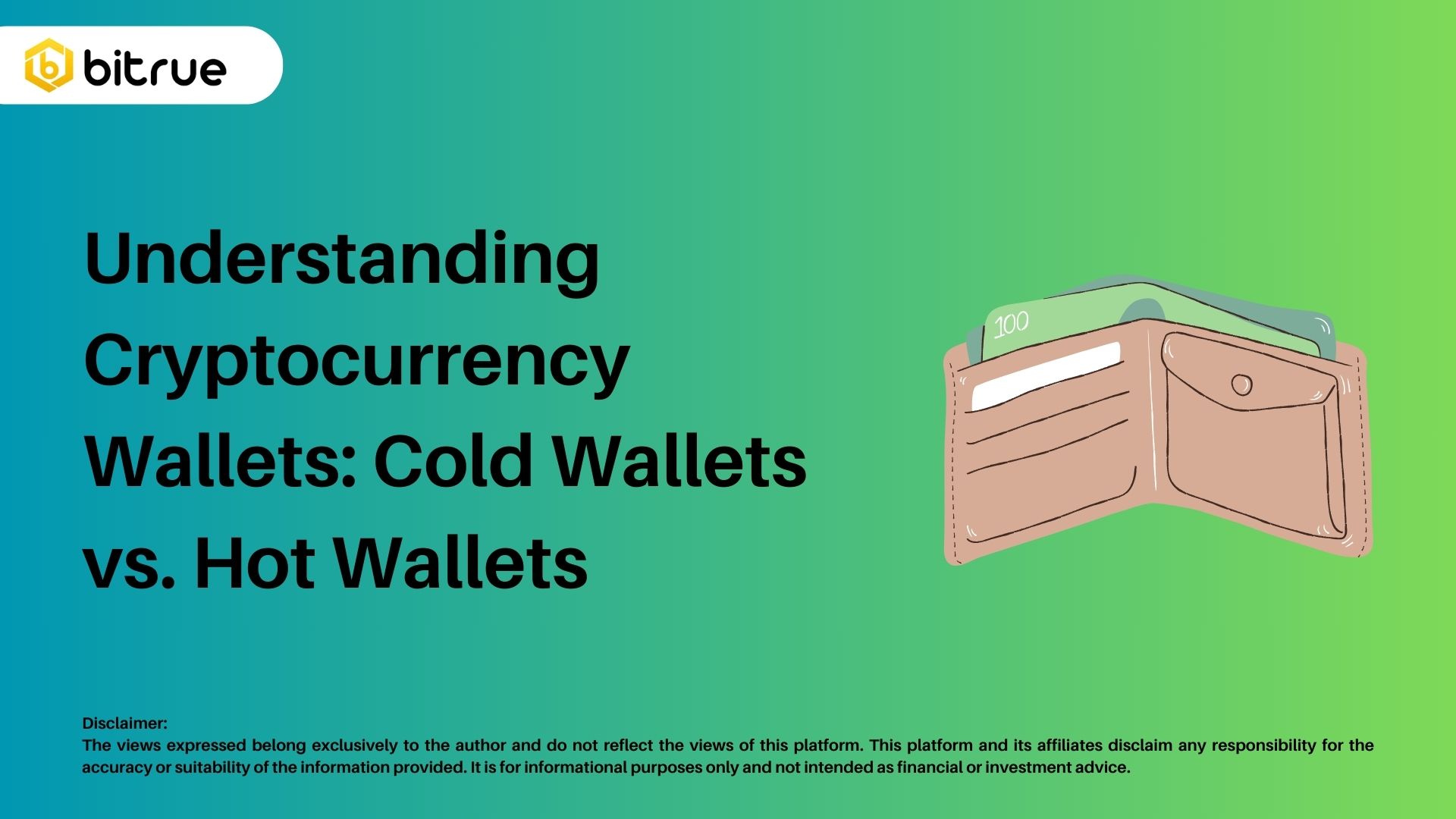 암호화폐 지갑 이해하기: 콜드 월렛 vs. 핫 월렛 – Bitrue FAQ