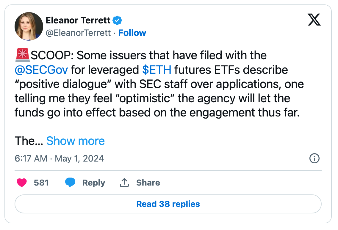 SEC, 이더리움 보안 조사 중 레버리지 ETH ETF에 끄덕임 – Bitrue FAQ
