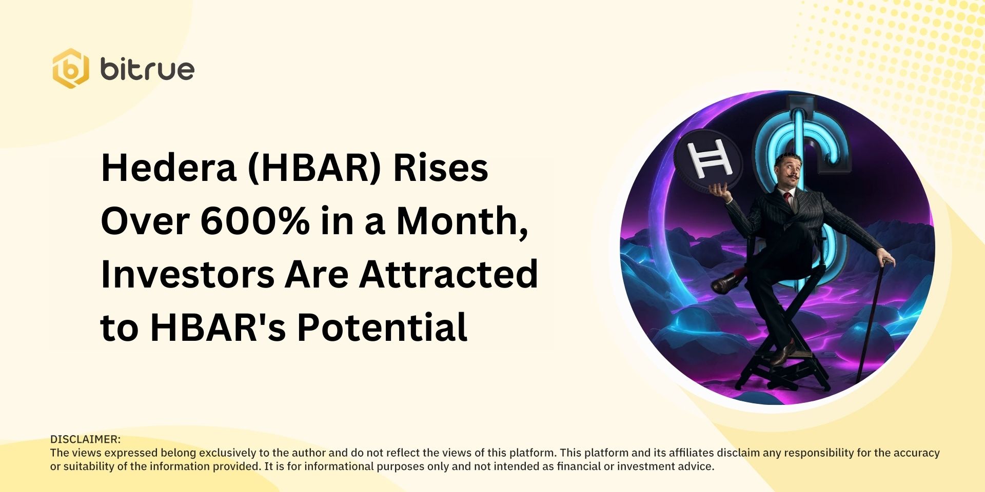 Hedera (HBAR) Rises Over 600% in a Month, Investors Are Attracted to HBAR's  Potential  Bitrue FAQ
