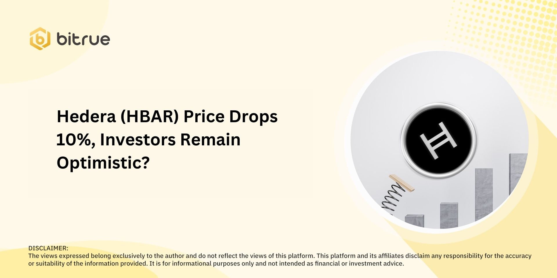 Hedera (HBAR) Price Drops 10%, Investors Remain Optimistic? – Bitrue FAQ