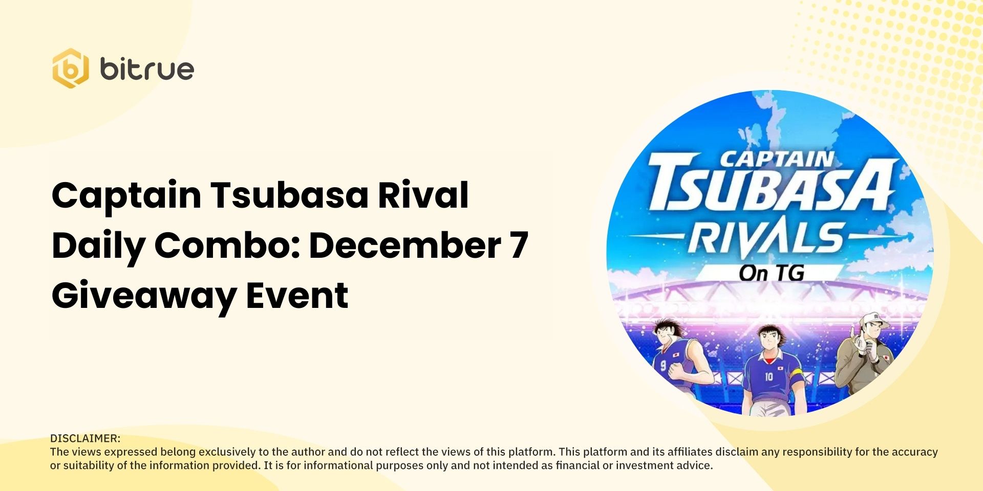 Captain Tsubasa Rival Daily Combo December 7 .jpg