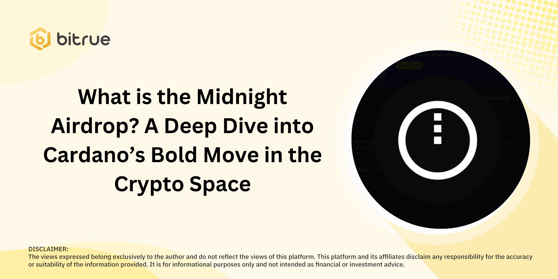 Midnight Airdrop Nedir? Cardano'nun Kripto Alanındaki Cesur Hareketine Derinlemesine Bir Bakış.png