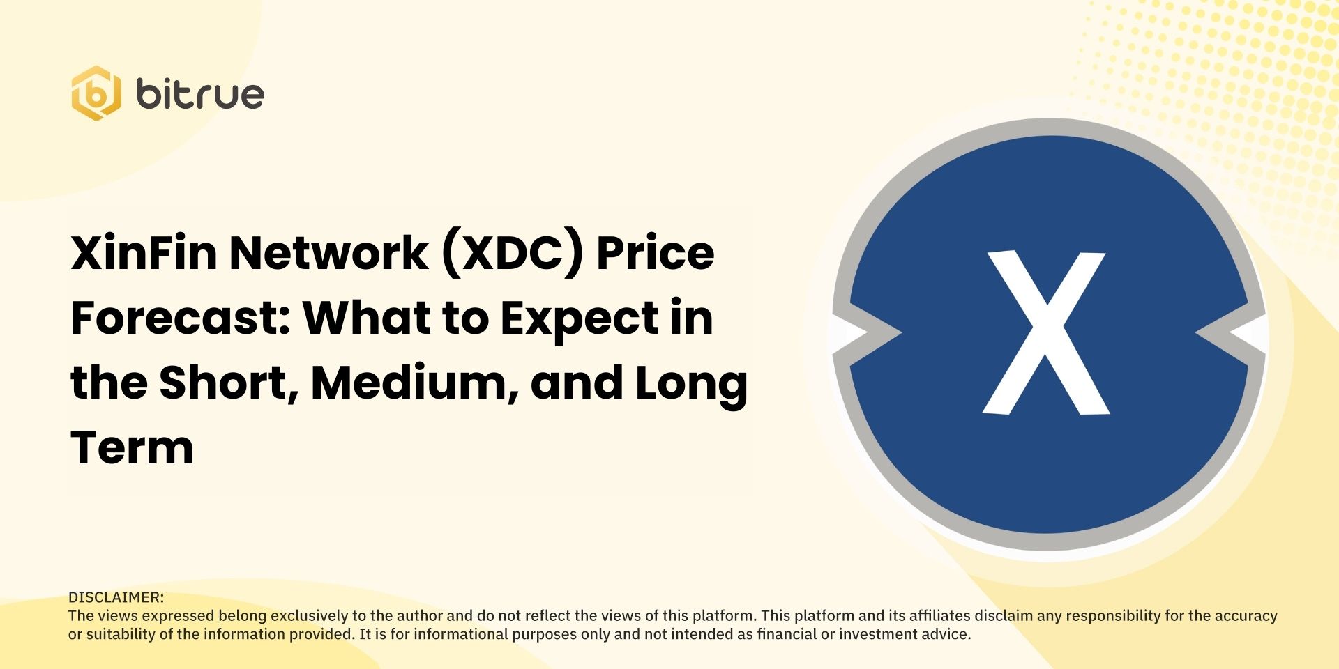 XinFin Network (XDC) Price Forecast: What to Expect in the Short, Medium,  and Long Term – Bitrue FAQ
