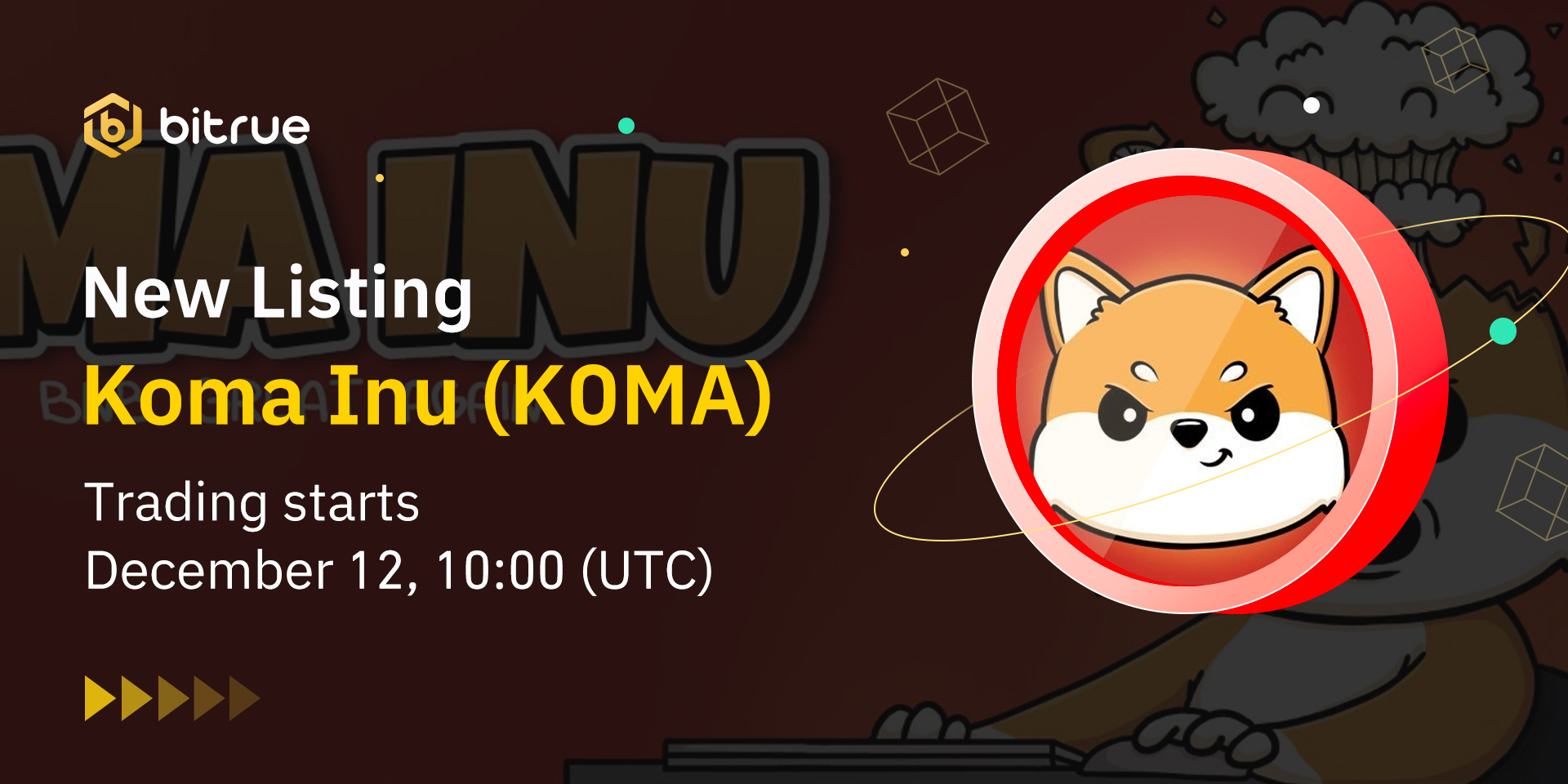 Bitrue Will List Koma Inu (KOMA) – Bitrue FAQ
