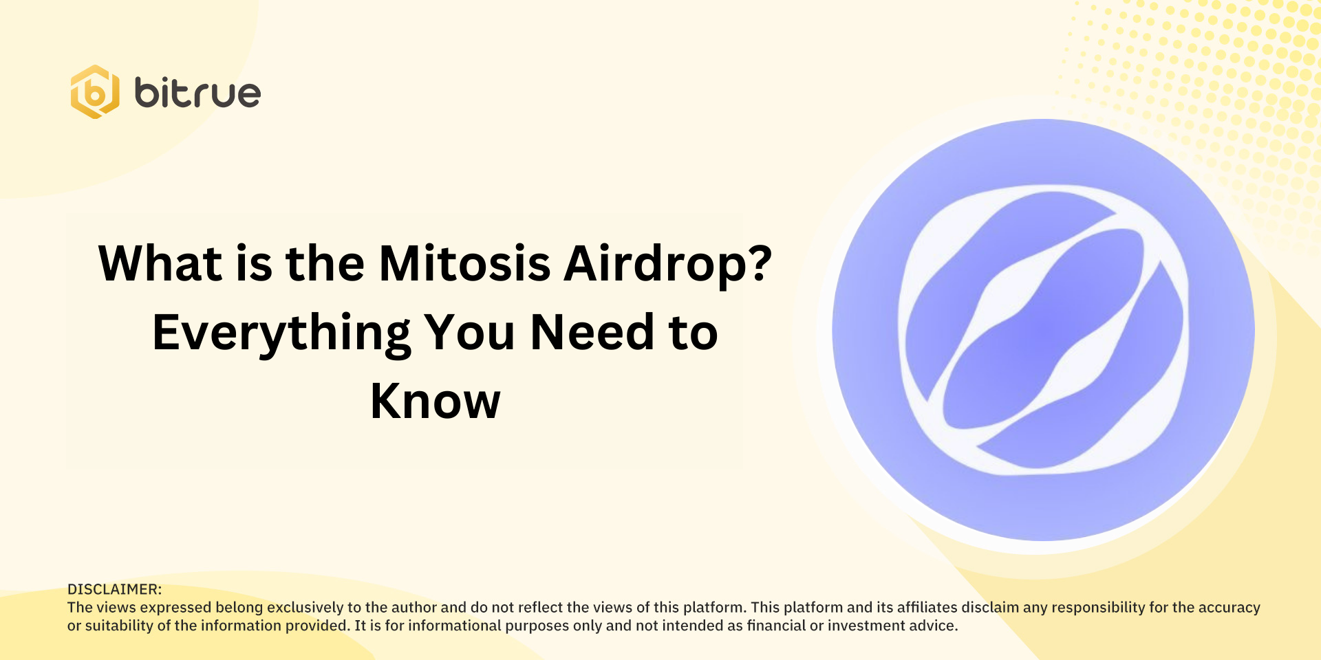 What is the Mitosis Airdrop? Everything You Need to Know – Bitrue FAQ