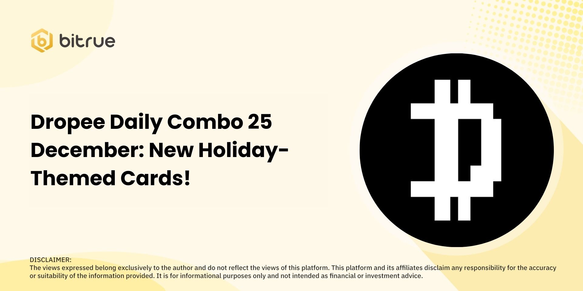 Dropee Daily Combo December 25.jpg