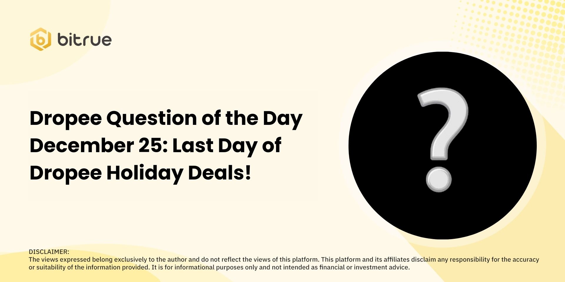 Dropee Question of the Day December 25.jpg