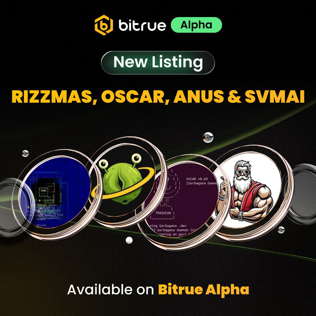 🚀 New Listing on Bitrue Alpha: RIZZMAS, OSCAR, ANUS & SVMAI – Bitrue FAQ