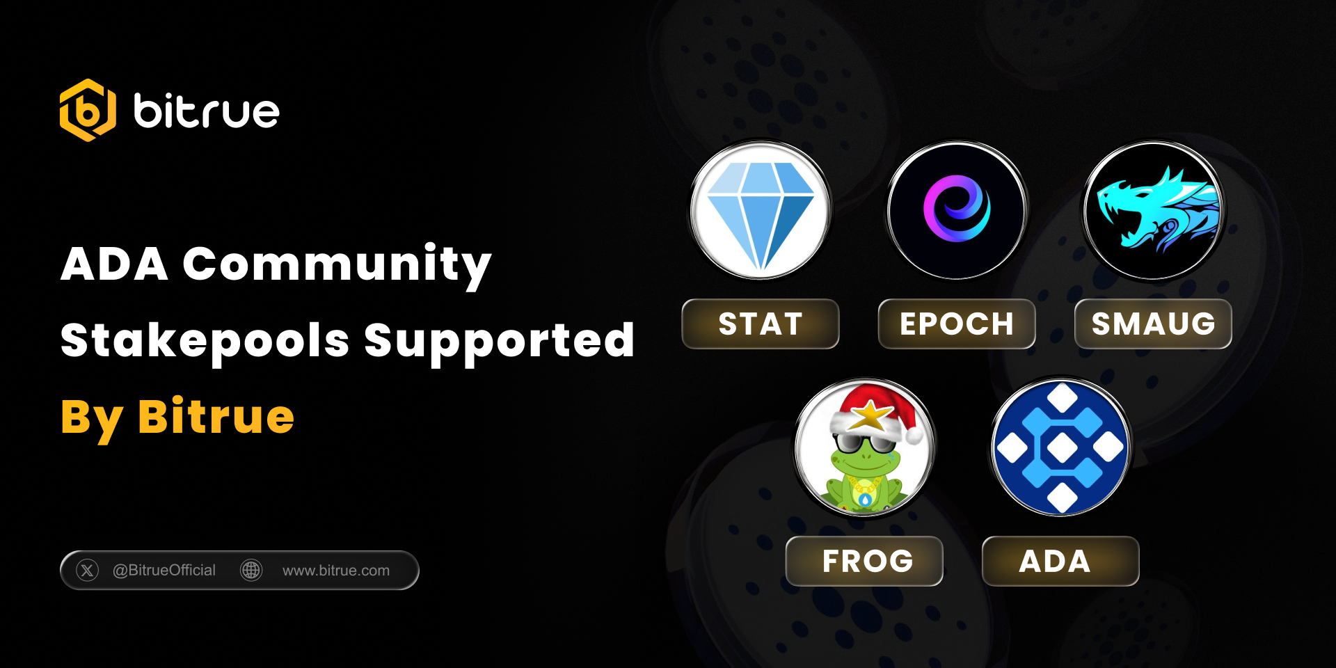 Bitrue Supports Public Community Staking Pools for Cardano – Bitrue FAQ