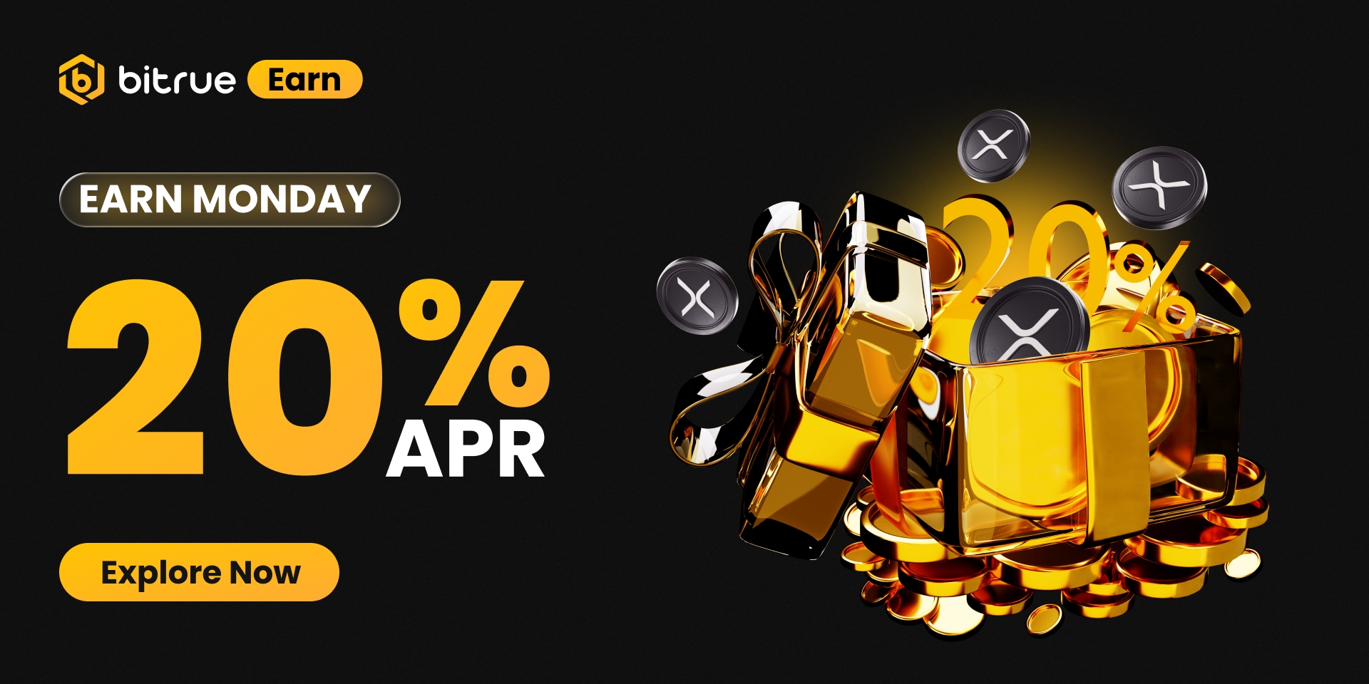 20% APR Rewards — Stake $XRP on Earn Monday – Bitrue FAQ