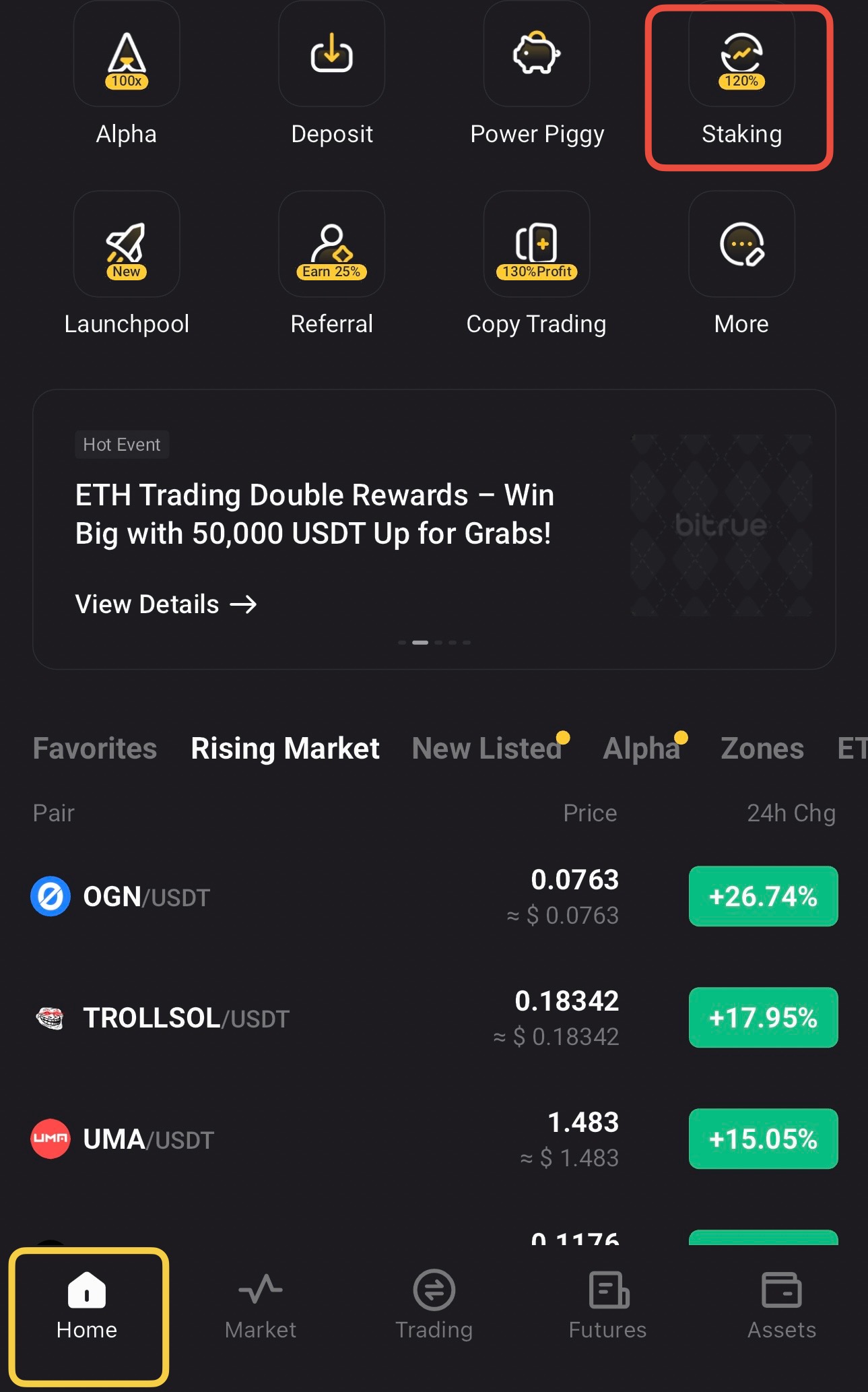 20% APR Rewards — Stake $USDC on Earn Monday – Bitrue FAQ
